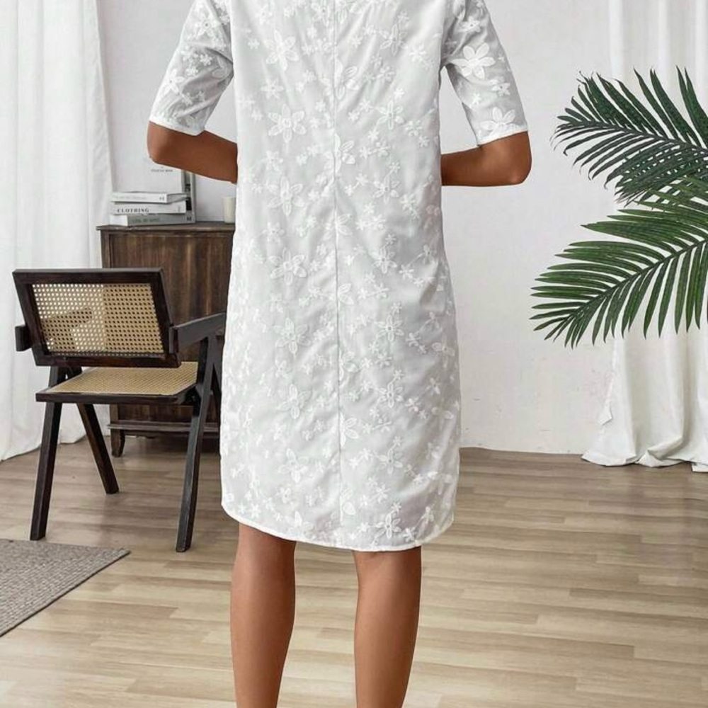 Embroidered Day Dress - Picture 5 of 5